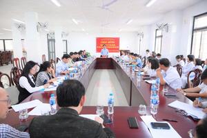 Hỗ trợ Bệnh viện Ða khoa Ðắk Nông về công tác chuyên môn