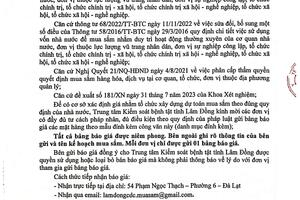 THÔNG BÁO GỬI BẢNG CHÀO GIÁ GÓI THẦU MỜI CHUYÊN GIA ĐÁNH GIÁ CÔNG NHẬN PHÒNG XÉT NGHIỆM PHÙ HỢP THEO  ISO 17025:2017 NĂM 2023 (LẦN 2)