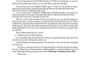 Thông báo gia hạn gửi hồ sơ chứng minh năng lực kinh nghiệm thực hiện thẩm định giá danh mục gói thầu hiệu chuẩn, kiểm định, bảo trì máy móc, trang thiết bị năm 2024