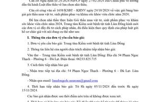 THÔNG BÁO GIA HẠN GỬI BẢNG GIÁ BÁO GIÁ GÓI THẦU MUA VẬT TƯ, SINH PHẨM PHỤC VỤ KHÁM SỨC KHỎE VIÊN CHỨC NĂM 2024
