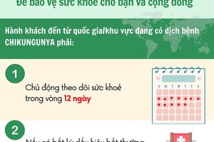Bộ Y tế khuyến cáo phòng bệnh Chikungunya