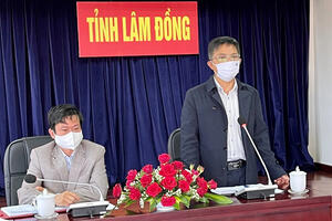 NGÀNH Y TẾ LÂM ĐỒNG TỔ CHỨC HỘI NGHỊ TRỰC TUYẾN   SƠ KẾT CÔNG TÁC Y TẾ 6 THÁNG ĐẦU NĂM 2021