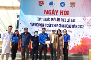 NGÀY HỘI THẦY THUỐC TRẺ LÀM THEO LỜI BÁC TÌNH NGUYỆN VÌ SỨC KHỎE CỘNG ĐỒNG NĂM 2022