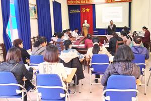 TẬP HUẤN  CHƯƠNG TRÌNH CHĂM SÓC SỨC KHỎE SINH SẢN NĂM 2022