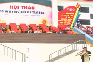 Ngành Y tế Lâm Đồng  Tổ chức Hội thao thể dục thể thao Khối thi đua số 1 năm 2022