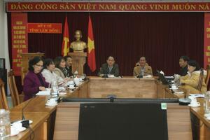 Hội nghị trực tuyến tăng cường công tác phòng chống dịch bệnh và công tác tiêm vắc xin phòng COVID-19.