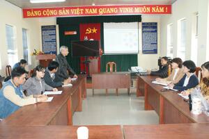Tập huấn công tác báo cáo và kỹ thuật xét nghiệm Sốt xuất huyết