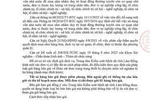 THÔNG BÁO GỬI BẢNG CHÀO GIÁ KHẢO SÁT THỰC TRẠNG TRANG THIẾT BỊ CHUYÊN MÔN XÉT NGHIỆM BỊ HƯ HỎNG