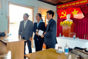 Lãnh đạo Sở Y tế Lâm Đồng thăm, làm việc và tặng quà nhân dịp Tết nguyên đán Quý Mão 2023 Khu điều trị Phong Di Linh