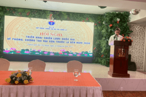 HỘI NGHỊ TRIỂN KHAI CHIẾN LƯỢC QUỐC GIA VỀ PHÒNG CHỐNG TÁC HẠI CỦA THUỐC LÁ ĐẾN NĂM 2030