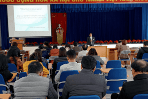Đảng bộ Trung tâm Kiểm soát Bệnh tật tổ chức Sơ kết công tác xây dựng Đảng và 5 năm thực hiện Kế hoạch số 59 của Ban Thường vụ Tỉnh ủy Lâm Đồng