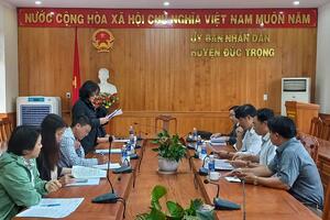 Giám sát hoạt động phòng chống tác hại thuốc lá  trên địa bàn tỉnh Lâm Đồng năm 2023