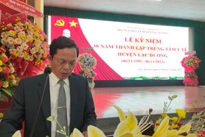 TRUNG TÂM Y TẾ HUYỆN LẠC DƯƠNG  KỶ NIỆM 30 NĂM THÀNH LẬP