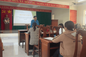 Trung tâm Y tế Lâm Hà tập huấn phòng, chống bảo vệ sức khỏe tâm thần năm 2024