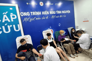 HỘI CHỮ THẬP ĐỎ TỈNH PHỐI HỢP VỚI PHÒNG KHÁM ĐA KHOA PHƯƠNG NAM TỔ CHỨC NGÀY HỘI HIẾN MÁU TÌNH NGUYỆN