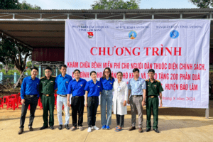 khám bệnh miễn phí cho người dân khó khăn tại xã Lộc Bắc - Huyện Bảo Lâm - Lâm Đồng