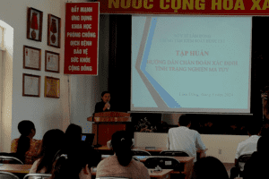 TẬP HUẤN XÁC ĐỊNH TÌNH TRẠNG NGHIỆN MA TÚY