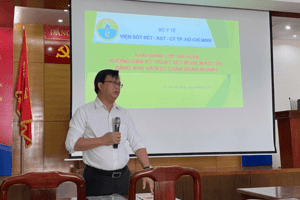 TẬP HUẤN HƯỚNG DẪN KỸ THUẬT XÉT NGHIỆM KÝ SINH TRÙNG SỐT RÉT BẰNG KÍNH HIỂN VI VÀ TEST CHẨN ĐOÁN NHANH