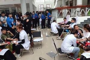 THU 357 ĐƠN VỊ MÁU TRONG NGÀY HỘI HIẾN MÁU TẠI TRƯỜNG ĐẠI HỌC ĐÀ LẠT