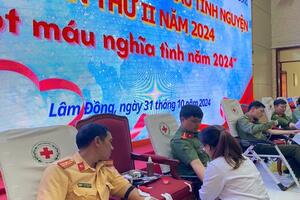 THÀNH PHỐ BẢO LỘC TỔ CHỨC HIẾN MÁU TÌNH NGUYỆN LẦN THỨ 5 NĂM 2024