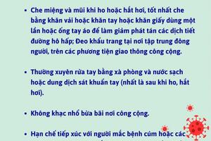 CÚM MÙA TĂNG, CÁCH CHĂM SÓC ĐÚNG KHI MẮC CÚM