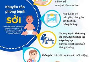 KHUYẾN CÁO PHÒNG, CHỐNG BỆNH SỞI