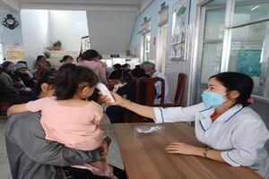 TRIỂN KHAI CHIẾN DỊCH TIÊM VẮC XIN SỞI CHO TRẺ TỪ ĐỦ 01 TUỔI ĐẾN 10 TUỔI TẠI HUYỆN BẢO LÂM NĂM 2025
