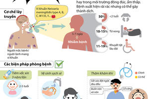 Cảnh giác với bệnh viêm màng não do não mô cầu