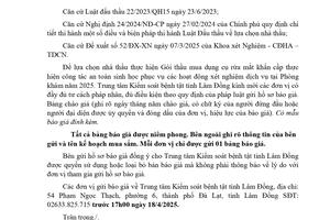 Thông báo Gửi hồ sơ chào giá Gói thầu mua dụng cụ rửa mắt khẩn cấp thực hiện công tác an toàn sinh học phục vụ các hoạt động xét nghiệm dịch vụ tại Phòng khám năm 2025