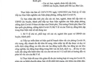 THỰC HIỆN NGHIÊM CÁC BIỆN PHÁP PHÒNG, CHỐNG DỊCH COVID - 19