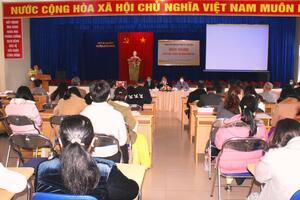 TRUNG TÂM KIỂM SOÁT BỆNH TẬT TỔ CHỨC  HỘI NGHỊ VIÊN CHỨC NGƯỜI LAO ĐỘNG NĂM 2021