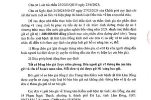THÔNG BÁO MỜI NỘP HỒ SƠ NĂNG LỰC GÓI THẦU DỊCH VỤ THẨM ĐỊNH GIÁ DANH MỤC SẢN PHẨM DINH DƯỠNG PHỤC VỤ TIỂU DỰ ÁN 2 CẢI THIỆN DINH DƯỠNG THUỘC DỰ ÁN 3 CHƯƠNG TRÌNH MỤC TIÊU QUỐC GIA GIẢM NGHÈO BỀN VỮNG NĂM 2024