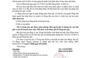 Thông báo Gửi hồ sơ chào giá Gói thầu mua thuốc phục vụ khám dịch vụ (Mời lần 3)