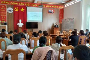 TẬP HUẤN CẤP CHỨNG NHẬN VỀ TƯ VÁN XÉT NGHIỆM HIV CHO CÁN BỘ Y TẾ TP.BẢO LỘC VÀ HUYỆN BẢO LÂM, BỆNH VIỆN II LÂM ĐỒNG