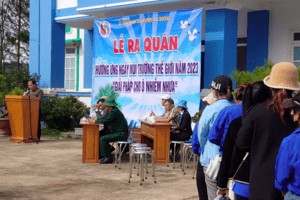 TRUNG TÂM Y TẾ HUYỆN LẠC DƯƠNG HƯỞNG ỨNG NGÀY MÔI TRƯỜNG THẾ GIỚI NĂM 2023