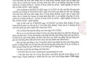 THÔNG BÁO GỬI BẢNG CHÀO GIÁ GÓI THẦU CUNG CẤP TRANG THIẾT BỊ ĐÁNH GIÁ TÌNH TRẠNG DINH DƯỠNG NĂM 2023