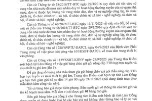 THÔNG BÁO GIA HẠN THỜI GIAN GỬI BẢNG BÁO GIÁ GÓI NÂNG CẤP TTB HỌP TRỰC TUYẾN VÀ MUA THIẾT BỊ GHI ÂM ( LẦN 3)