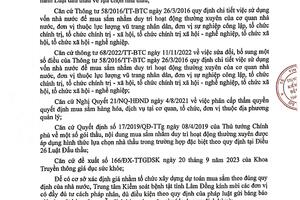 THÔNG BÁO GỬI BẢNG CHÀO GIÁ GÓI THẦU PHÁT THÔNG ĐIỆP TRÊN SÓNG TRUYỀN HÌNH TỈNH LÂM ĐỒNG VỀ PHÒNG CHỐNG TÁC HẠI THUỐC LÁ NĂM 2023 (LẦN 2)