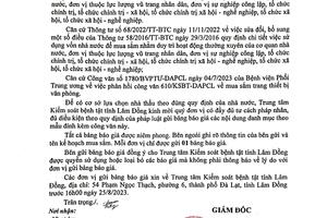 THÔNG BÁO GỬI BẢNG BÁO GIÁ GÓI NÂNG CẤP TTB HỌP TRỰC TUYẾN VÀ MUA THIẾT BỊ GHI ÂM (LẦN 2)