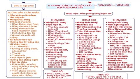 Hướng dẫn mới về chẩn đoán và điều trị bệnh sởi