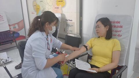 Hưởng ứng Ngày Thế giới tôn vinh người hiến máu 14/6/2025