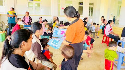 Trung tâm Y tế khu vực Đắk Glong tăng cường tuyên truyền, vận động phụ nữ khám thai định kỳ năm 2025