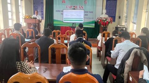 Tập huấn hướng dẫn xây dựng môi trường không khói thuốc lá  trong nhà hàng, khách sạn
